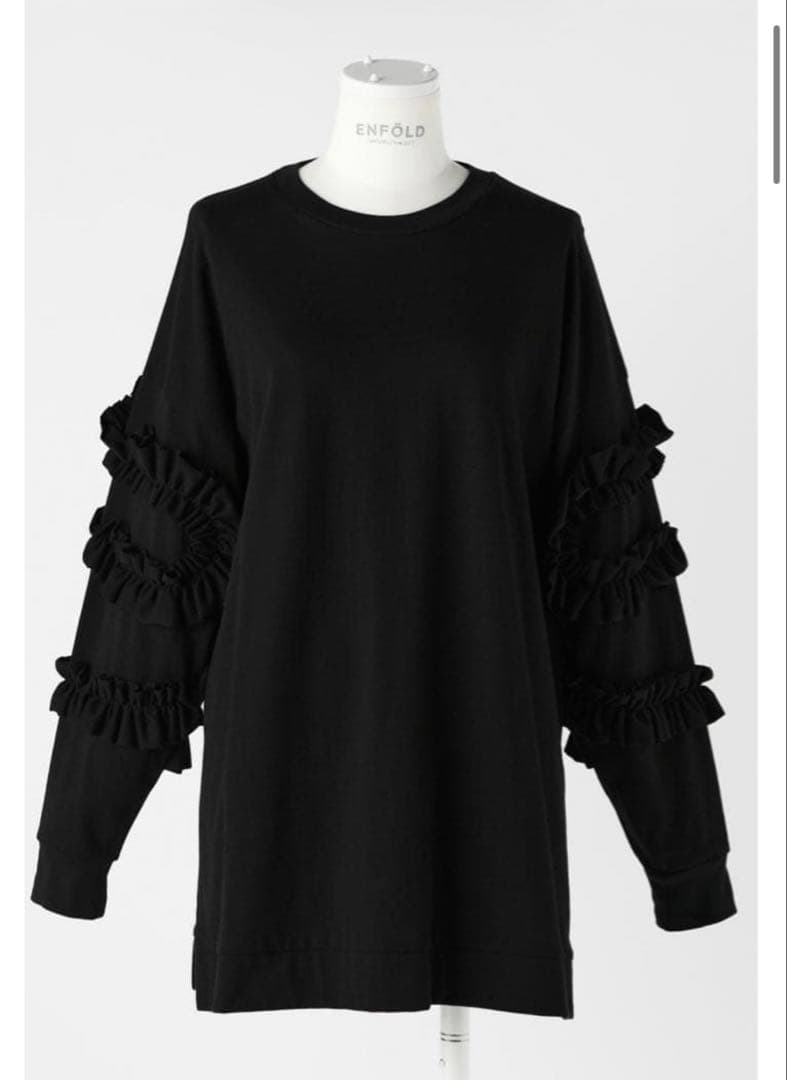 トップス ENFOLD SCREW-SLEEVE PULLOVER