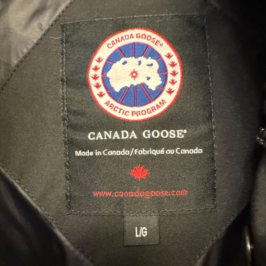   ブラック ダウンジャケット L