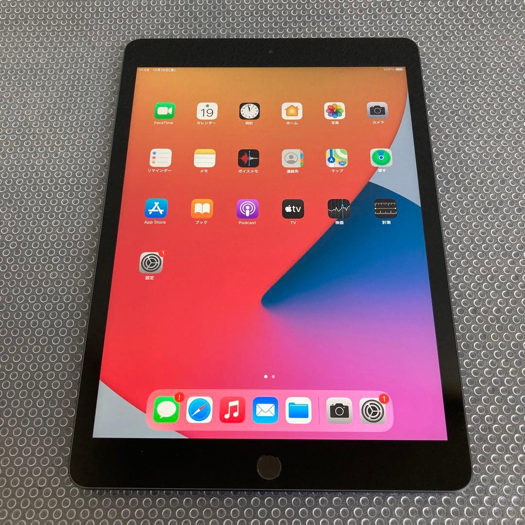 3729【早い者勝ち】電池ほぼ新品☆iPad8第8世代32GB SIMフリー☆