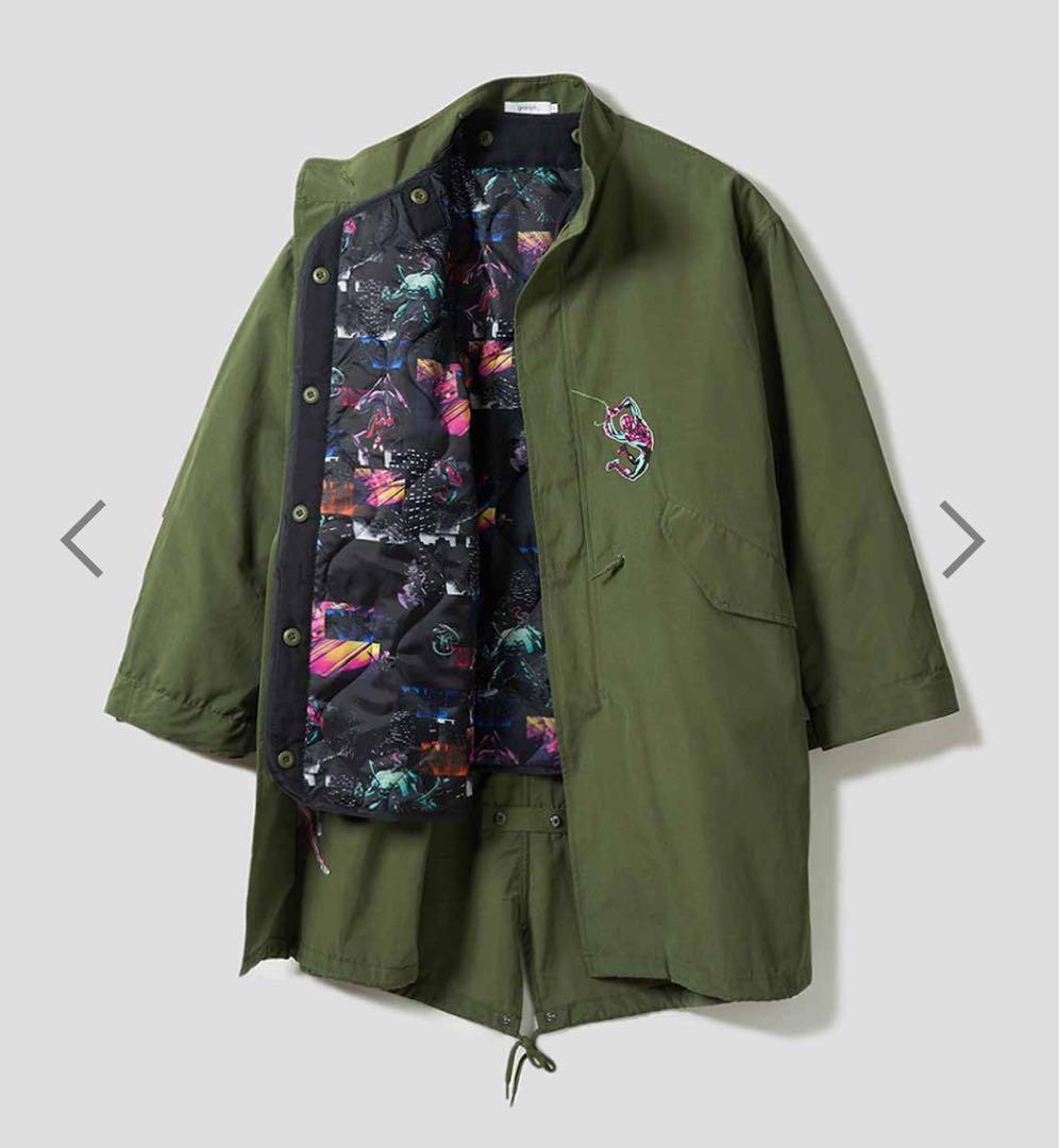 グラニフ　スパイダーマン　スパイディ VS ヴィラン　モッズコート