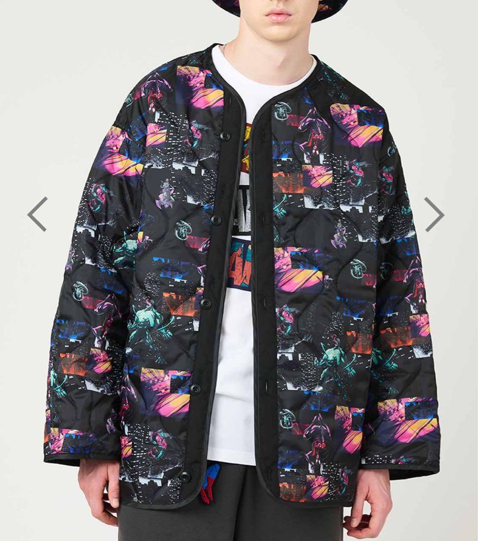 グラニフ　スパイダーマン　スパイディ VS ヴィラン　モッズコート