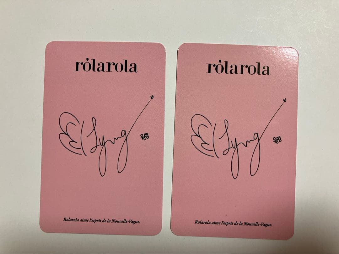 ウォニョン rolarola ロラロラ トレカ セット