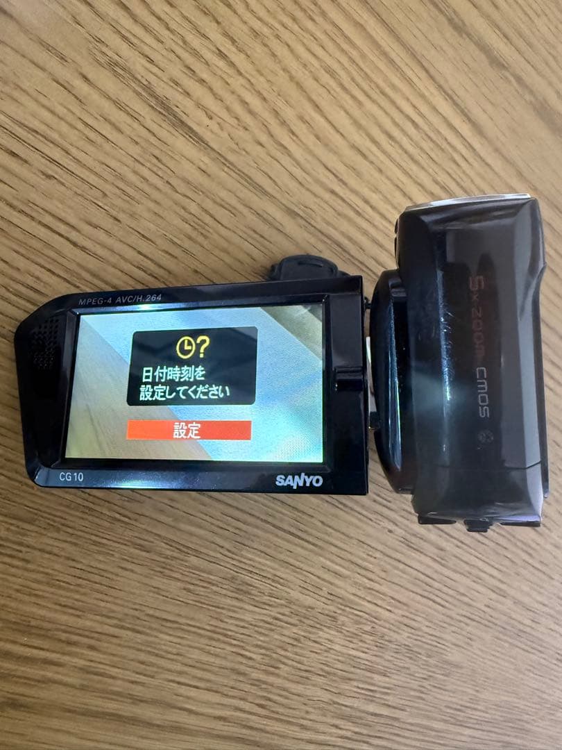 SANYO サンヨー デジカメ Xacti DMX−CG100 ブラック