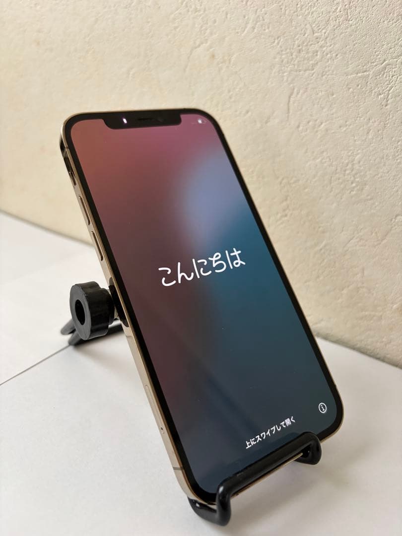 iPhone12pro 128GB ゴールド 76%