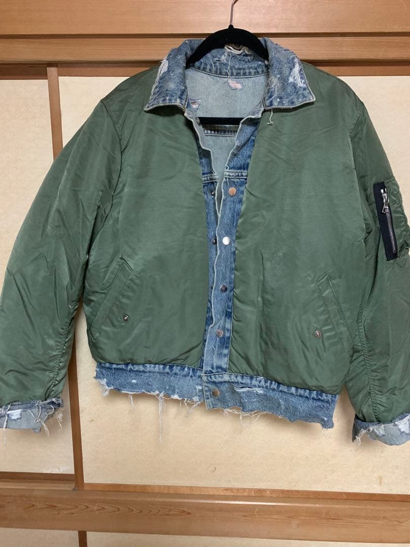 【ta】AMIRI リバーシブルデニムジャケット