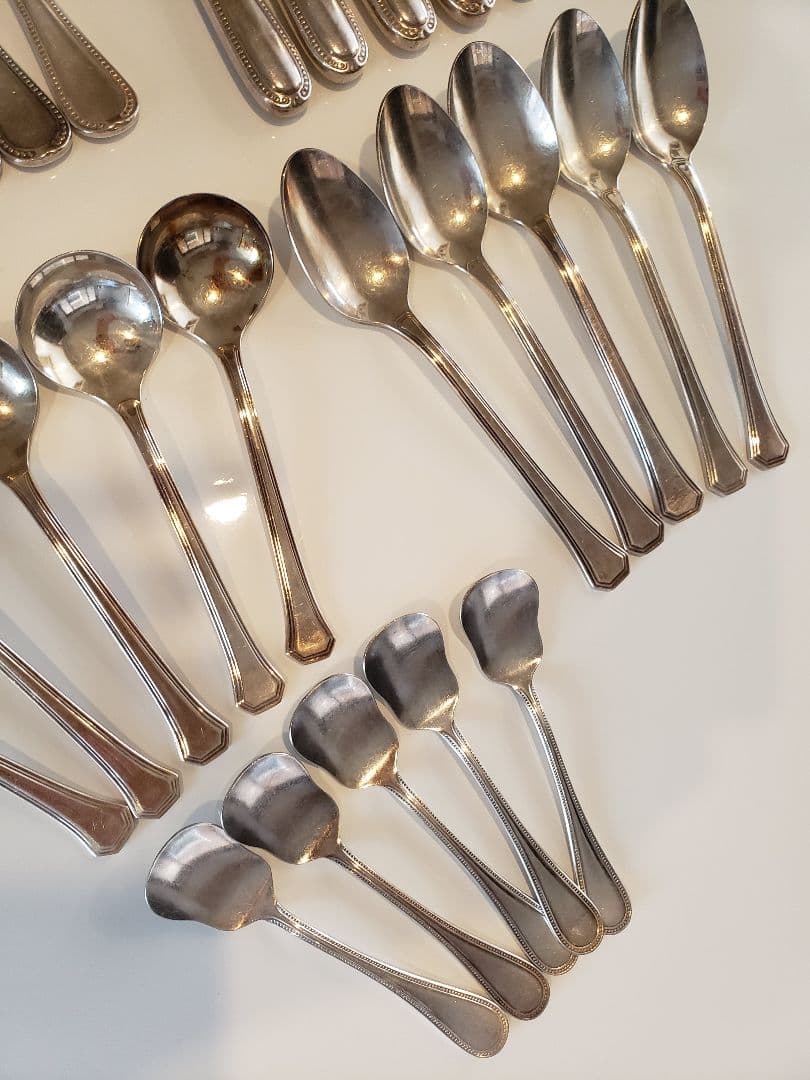 最終価格※カトラリーオールセット 30点　シルバーアンティーク