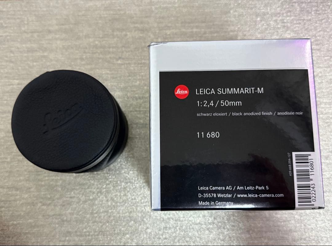 [美品]LEICA SUMMARIT M f2.4 50mm Mマウント
