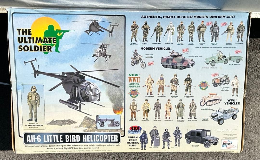 絶版品　21st CENTURY TOYS 1/6 AH-6 リトルバード