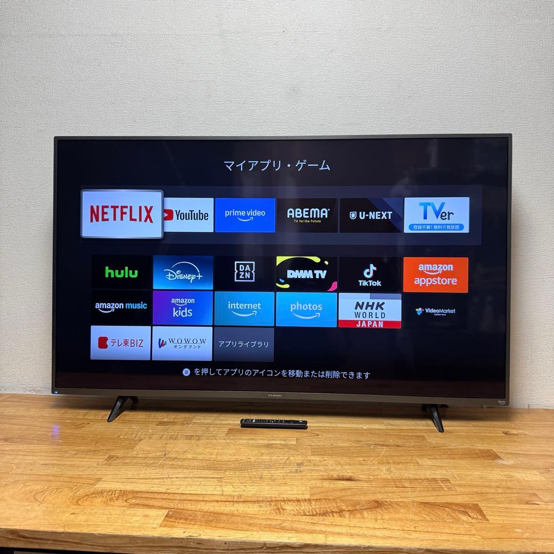 FUNAI 50V型 4K 液晶テレビ Fire TV搭載 FL-50UF340