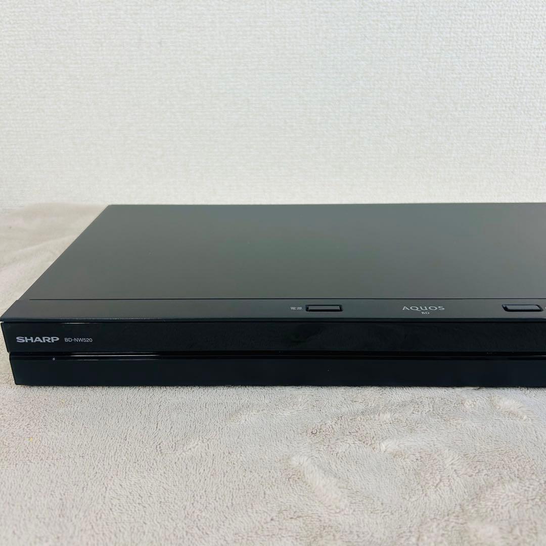 シャープBD-NW520 2番組同時録画　純正リモコン　付属品セット　メンテ済み