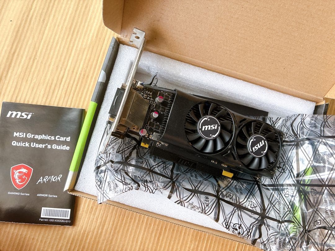 MSI GTX1050Ti 箱あり