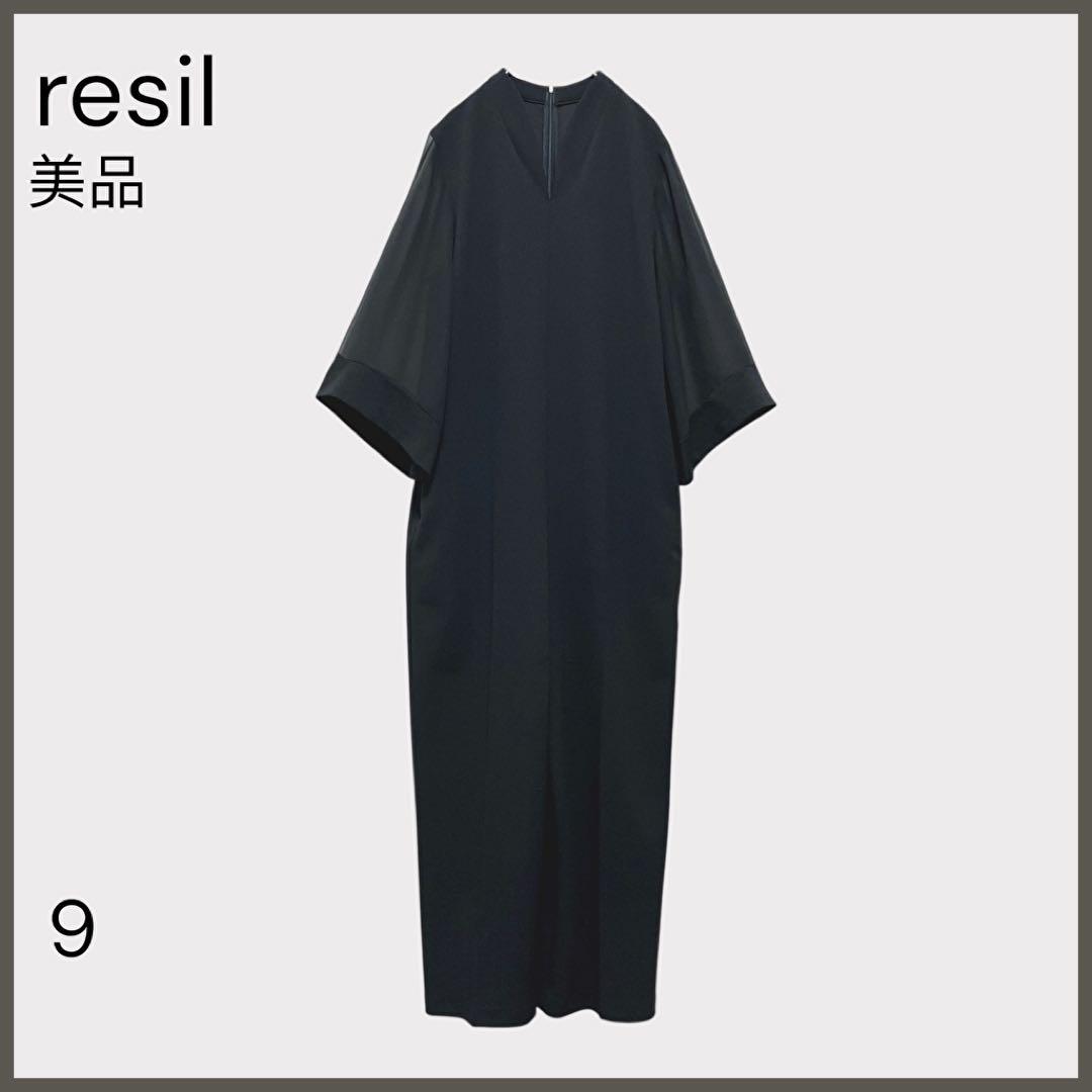 【resilレジル】シアースリーブジャンプスーツ/試着のみ美品/パンツドレス
