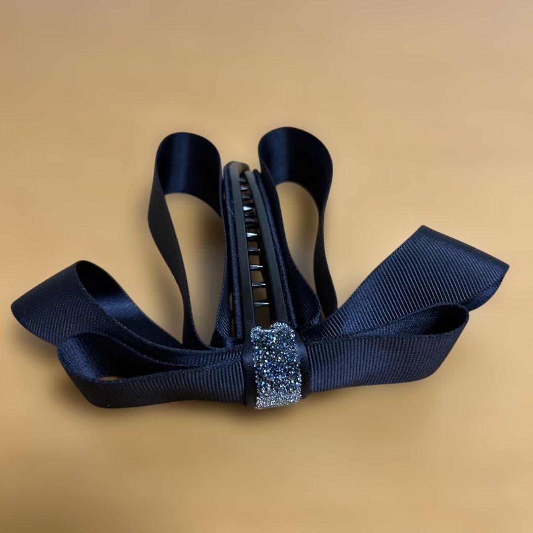 【Web限定】現行品　ノーブル バナナクリップ(ネイビー) コンプレックスビズ