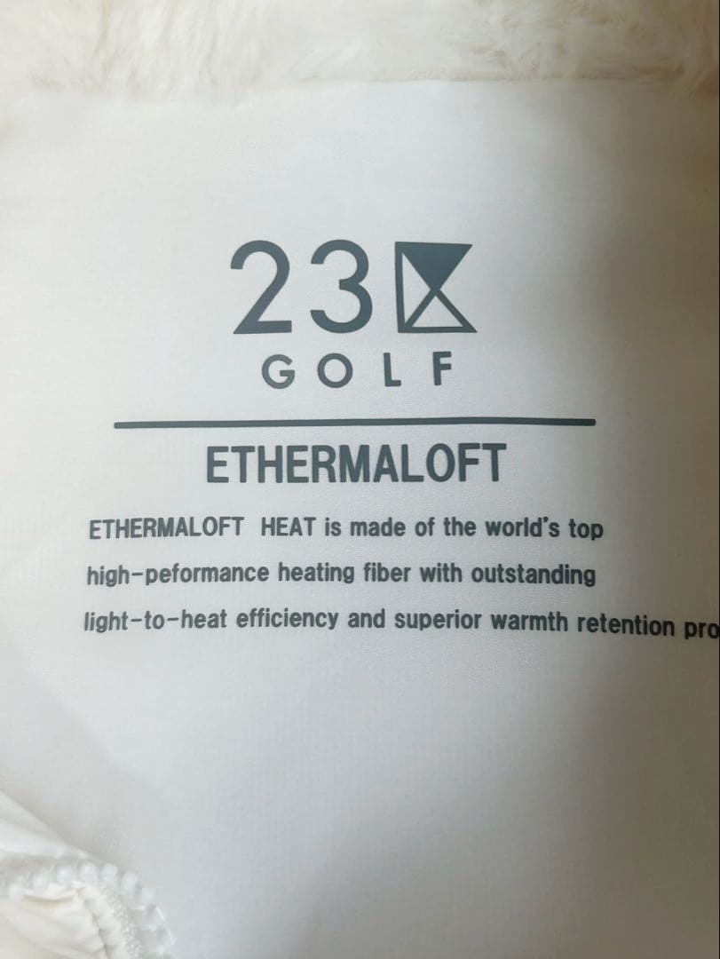 【23区ゴルフ￼美品】防寒上品上質￼ワンピース 撥水 蓄熱 暖か M-Lサイズ￼