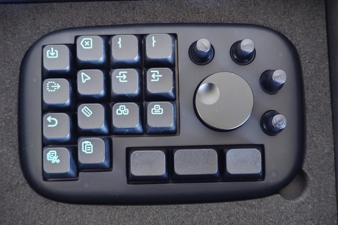 【新品】CreatorPad インクブラック ビデオ刻印 左手デバイス