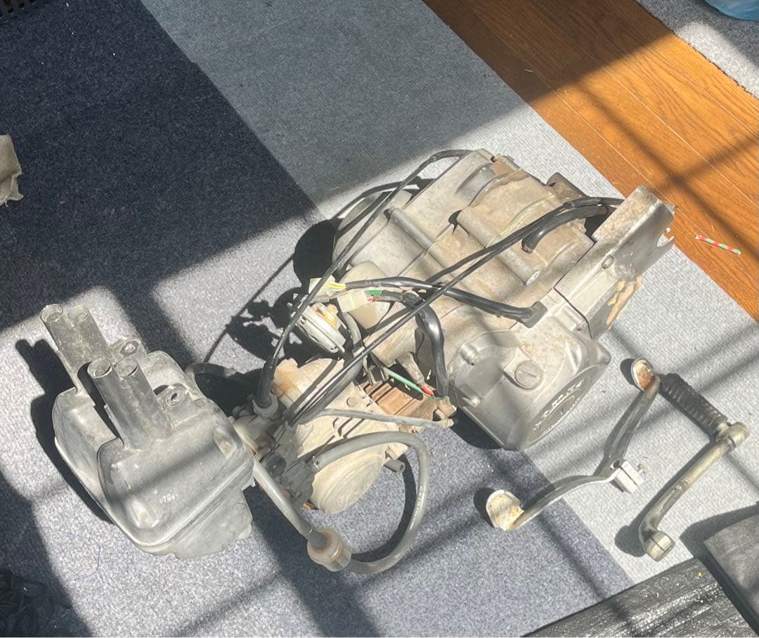 発送可能　スーパーカブカスタム50 エンジン　16134キロ実働外し　C50E