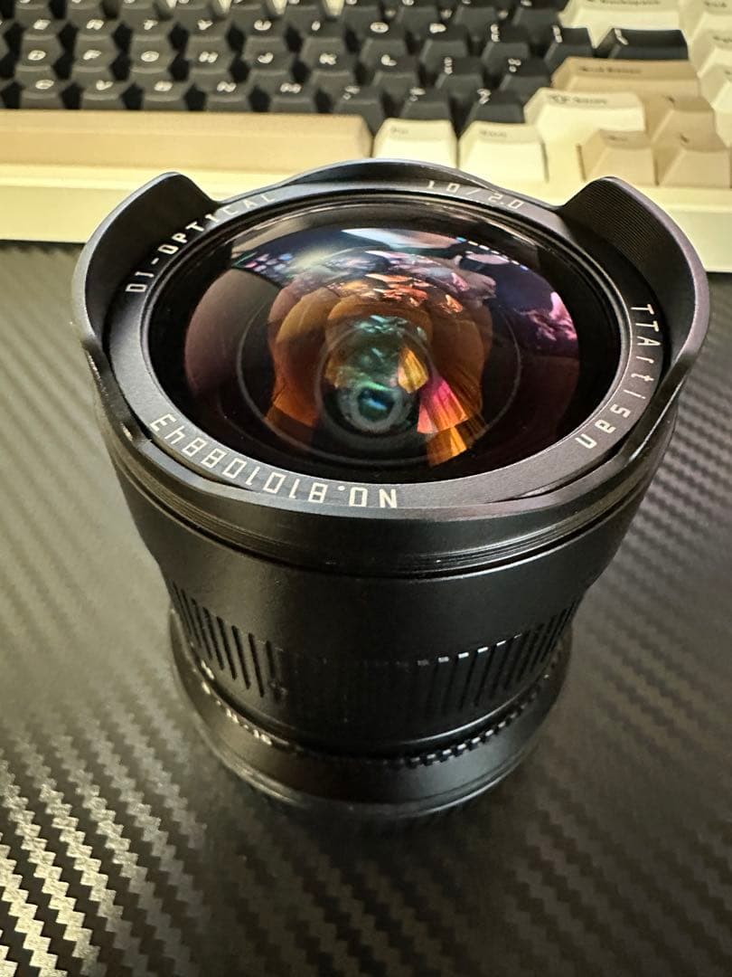 TTArtisan 10mm F2 レンズ zmount