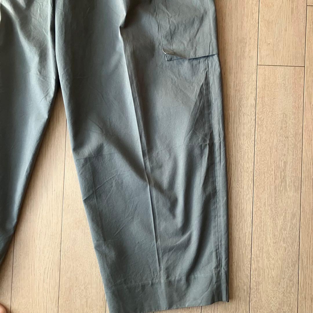 パンツ blurhms 3 Washed Gabardine Super Wide