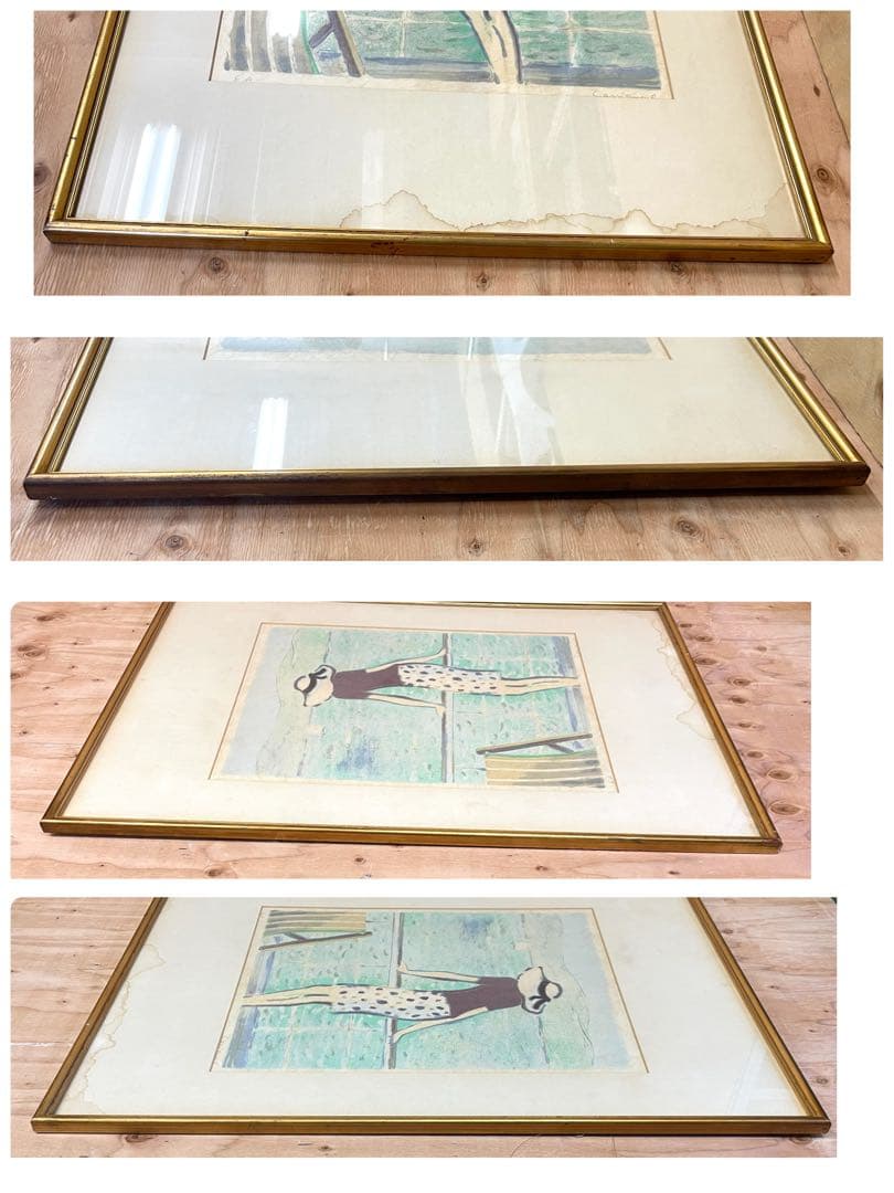 ジャン=ピエール・カシニョール リトグラフ 版画 額装