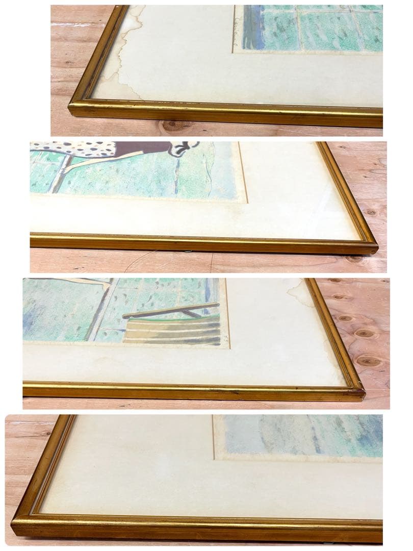 ジャン=ピエール・カシニョール リトグラフ 版画 額装