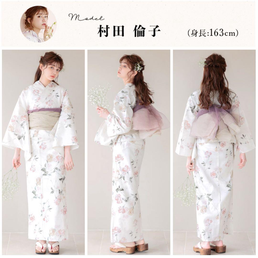 dita浴衣 桜花色の浮世花