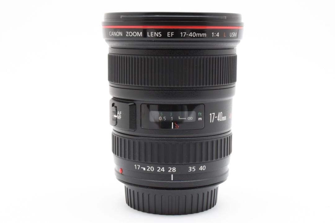広角　明るいレンズ！Canon EF 17-40mm f/4L USM レンズ