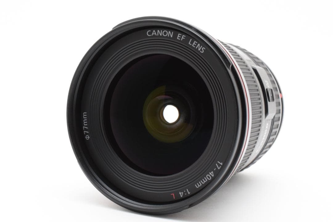 広角　明るいレンズ！Canon EF 17-40mm f/4L USM レンズ