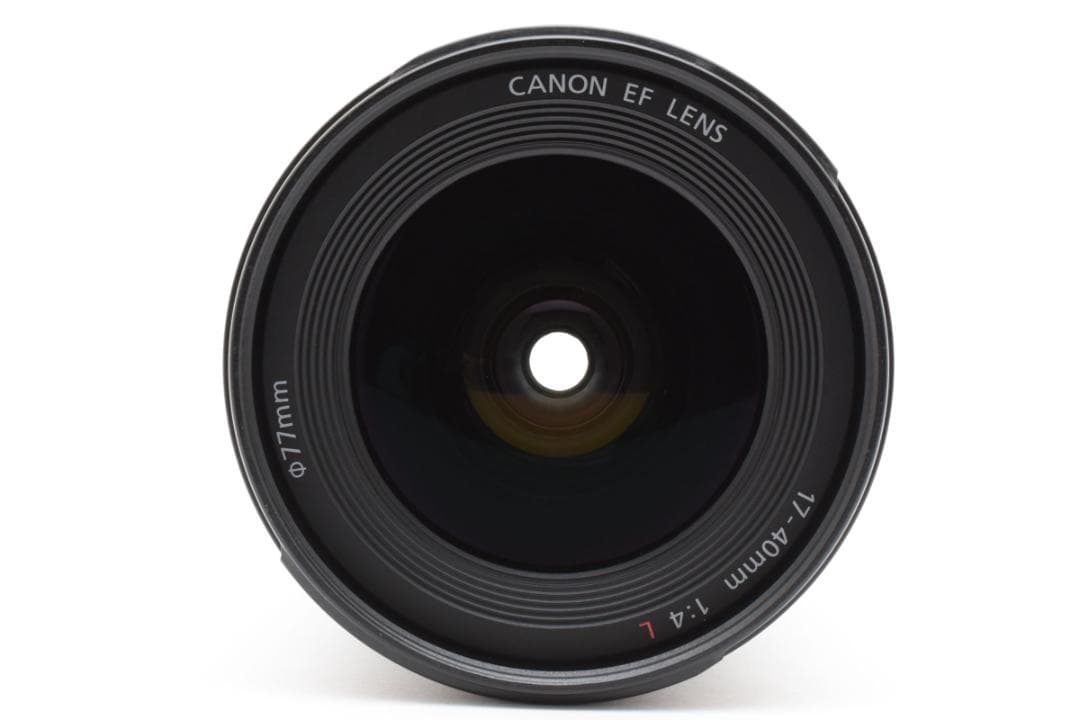 広角　明るいレンズ！Canon EF 17-40mm f/4L USM レンズ