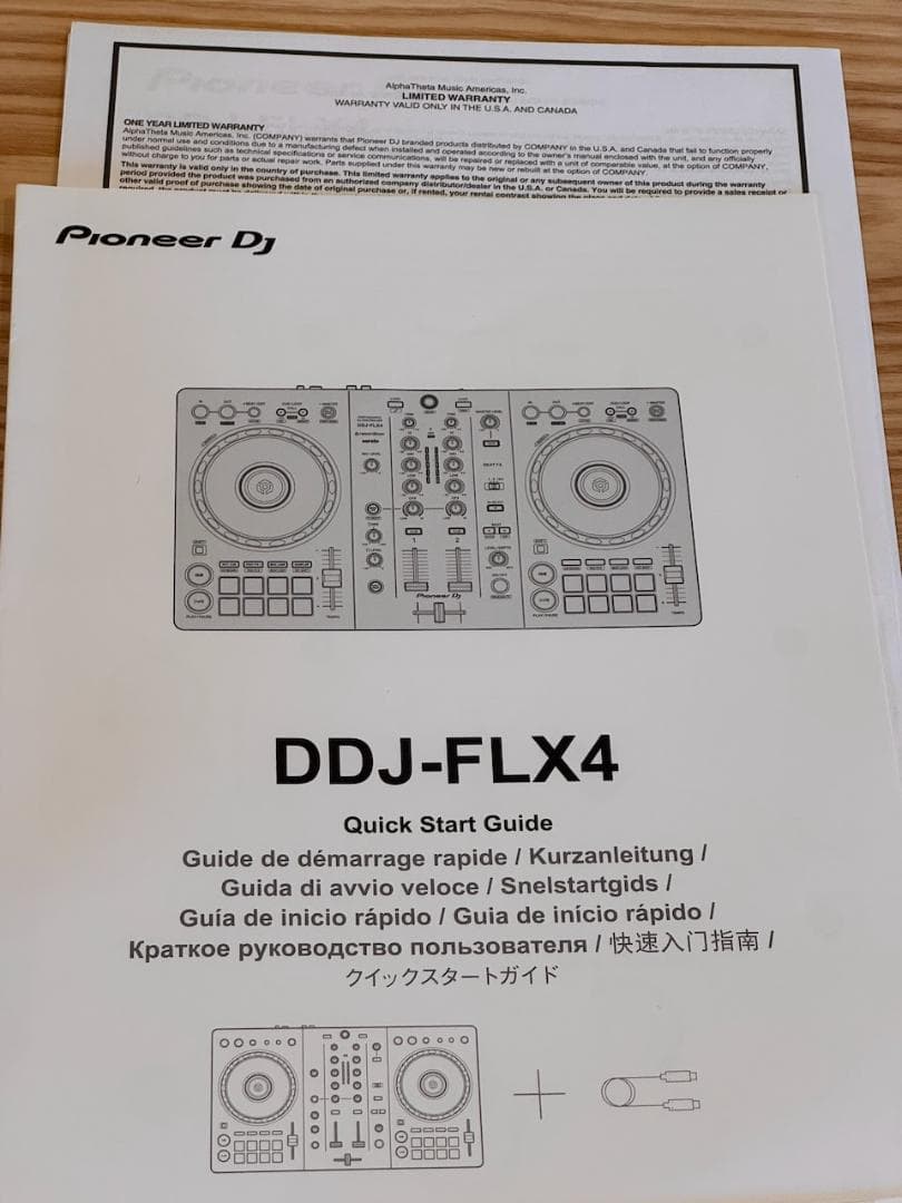 【ほぼ未使用】Pioneer DDJ-FLX4 DJコントローラー