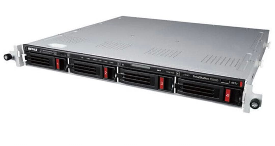 バッファローテラステーションts5420RN 4ドライブ　NAS12テラ