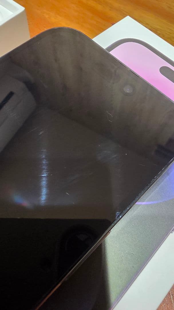 【状態良好】 iPhone 14 Pro パープル 256GB simフリー