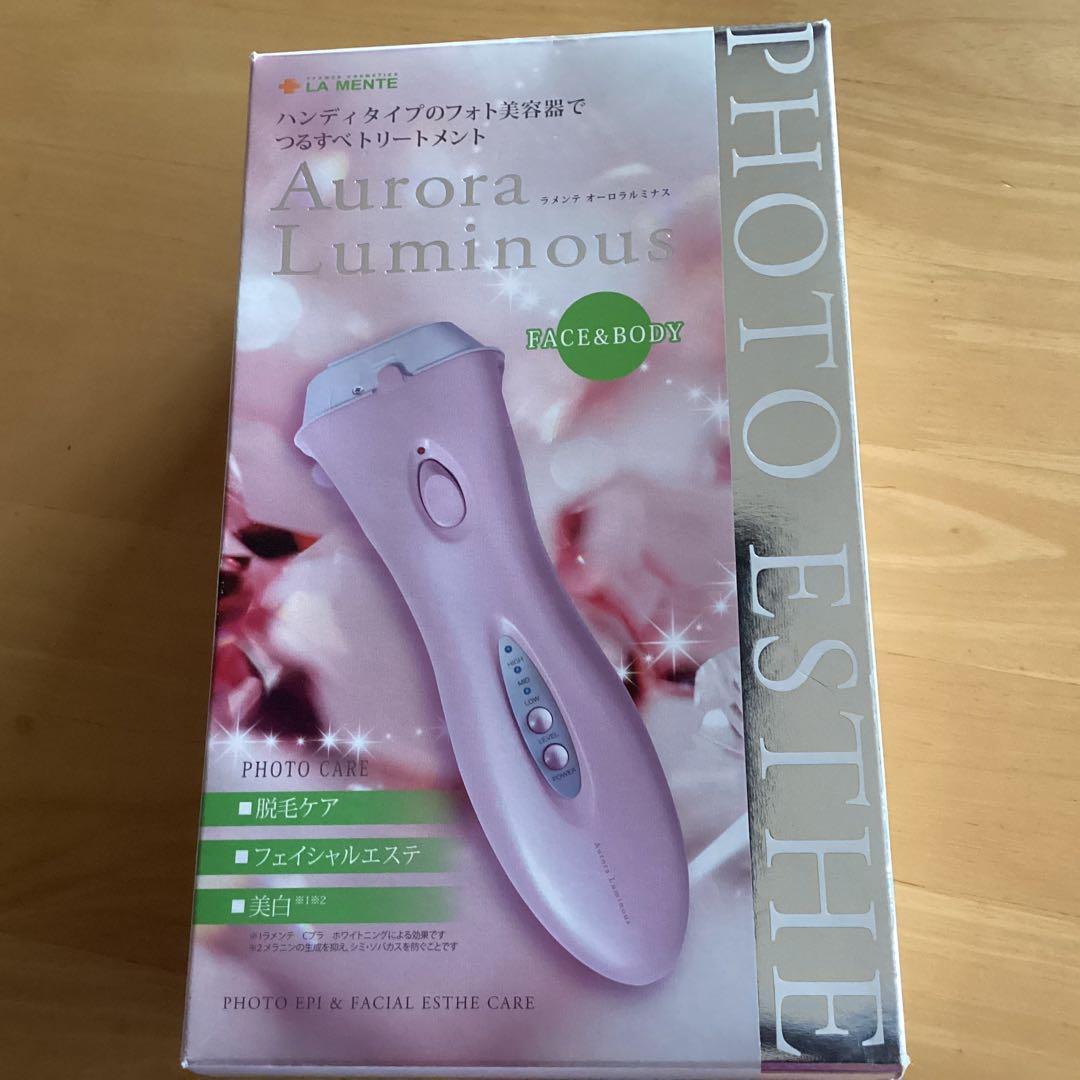 ラメンテ光脱毛フォトフェイシャルオーロラルミナス　カートリッジ新品