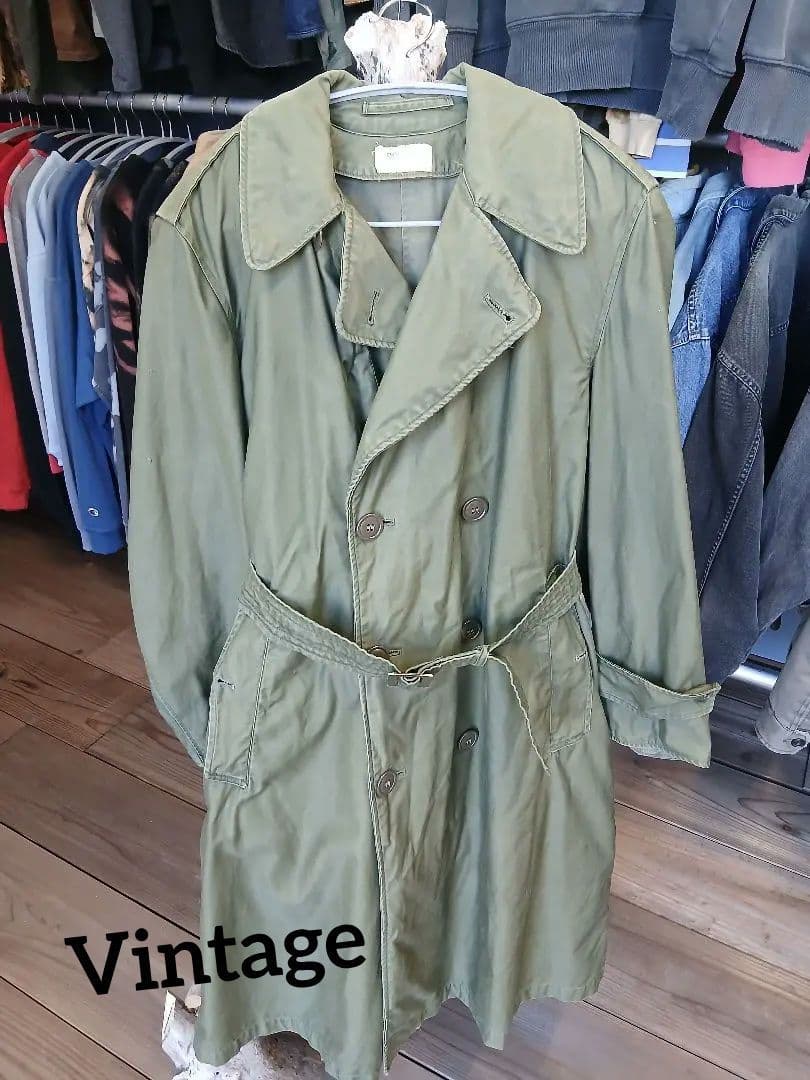 US ARMY M-1950　ミリタリーオーバーコート50年代　米軍