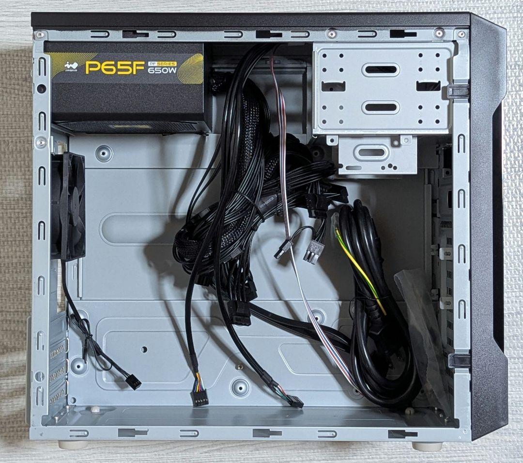 ENシリーズ MicroATXケース＋電源ユニット650ｗ付