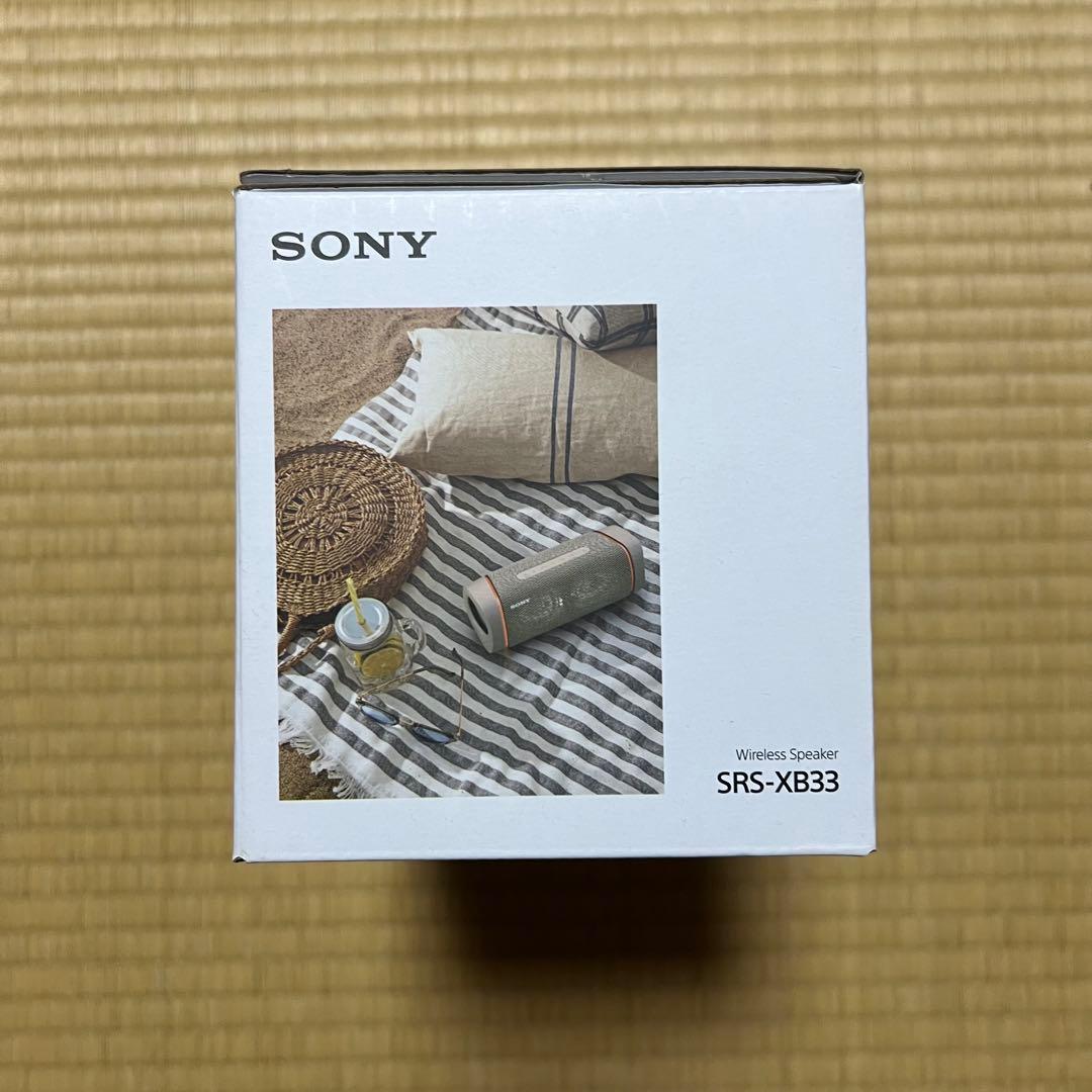 SONY SRS-XB33 ワイヤレススピーカー