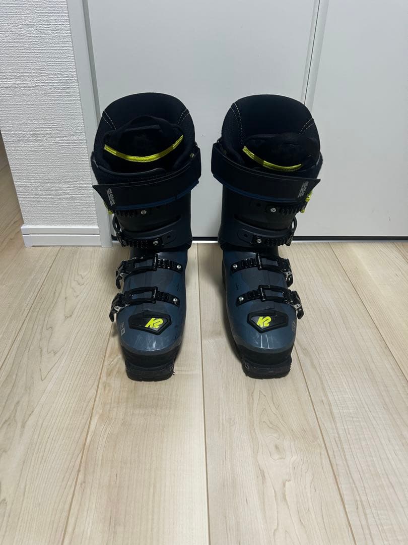 K2 マインドベンダー100 スキー用ブーツ グレー/黒/黄色