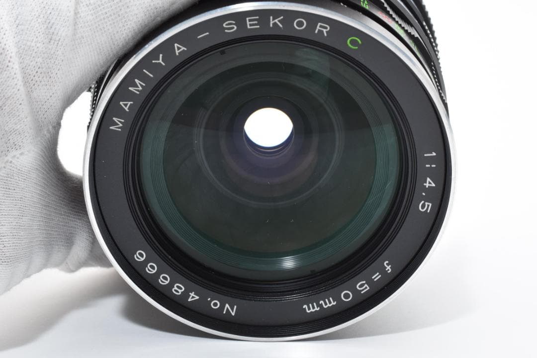 動確済 超美品 マミヤ Mamiya Sekor C 50mm 4.5 #238