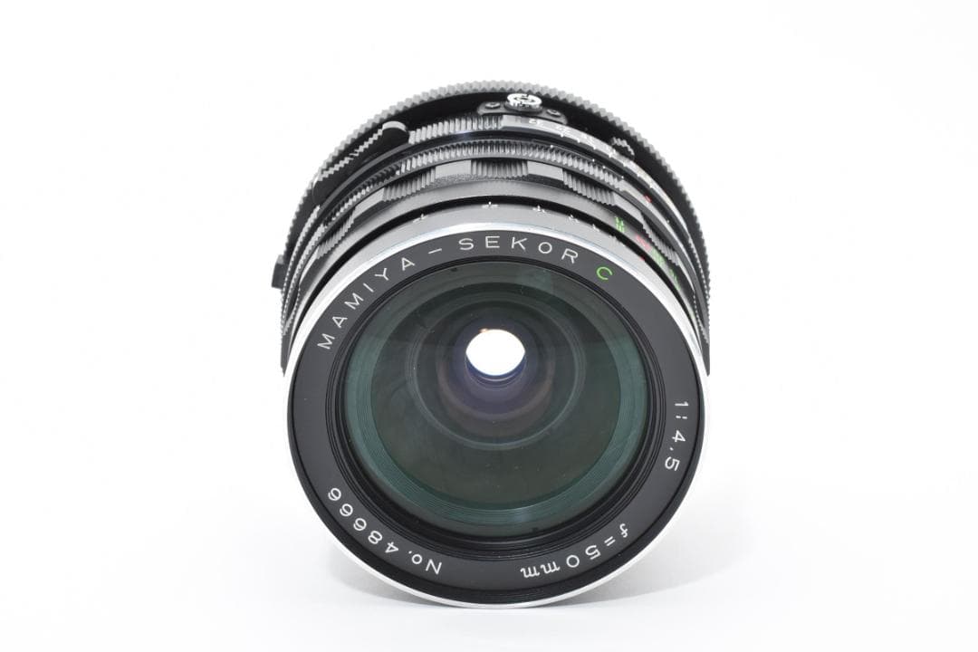 動確済 超美品 マミヤ Mamiya Sekor C 50mm 4.5 #238