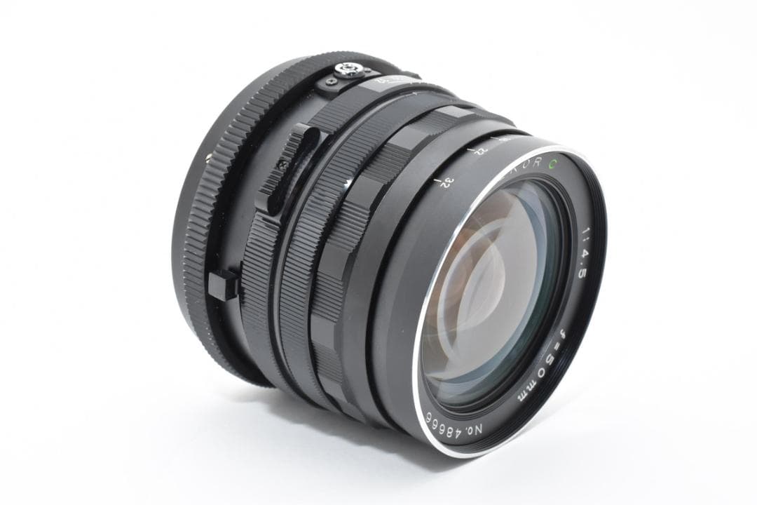 動確済 超美品 マミヤ Mamiya Sekor C 50mm 4.5 #238