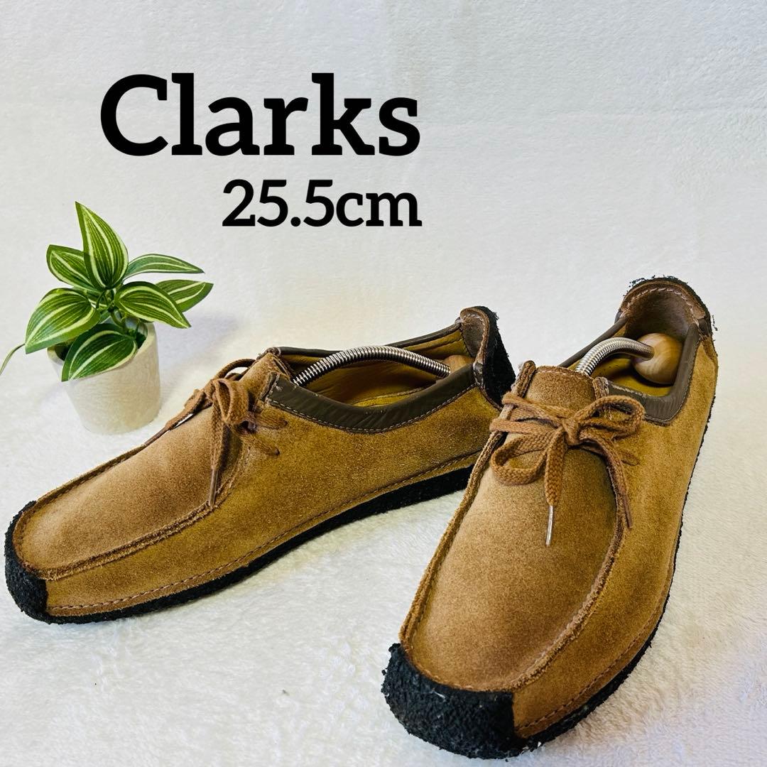 CLARKSクラークス ナタリー オークウッドスエード UK7 1/2