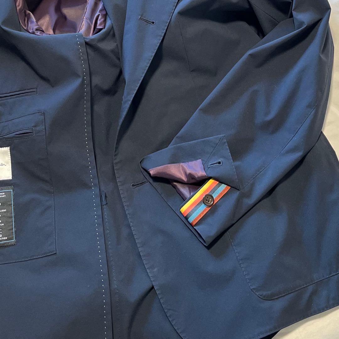 Paul Smith ネイビー　ポリエステルセットアップ