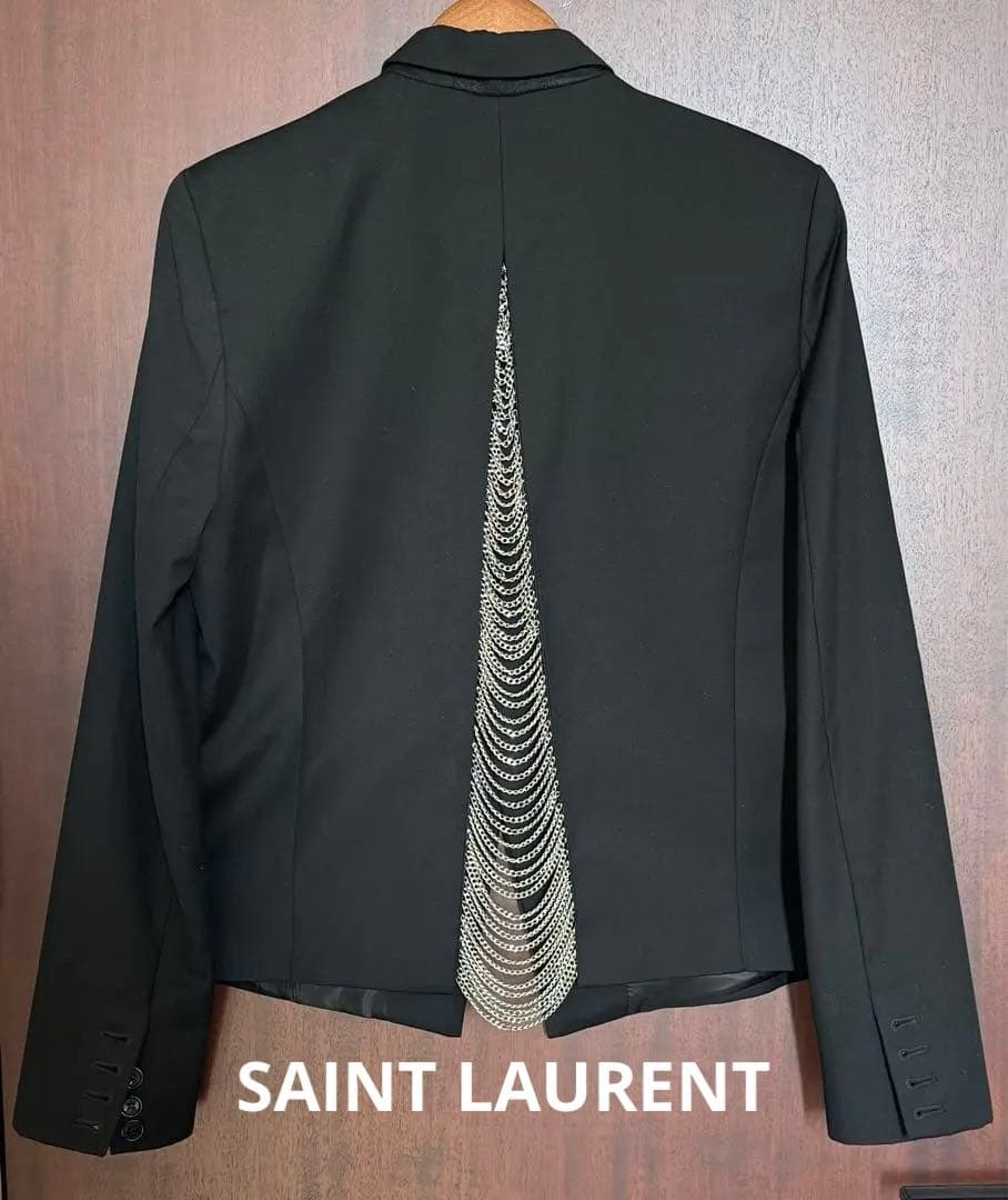 極美品　SAINT LAURENT 限定ジャケット　黒