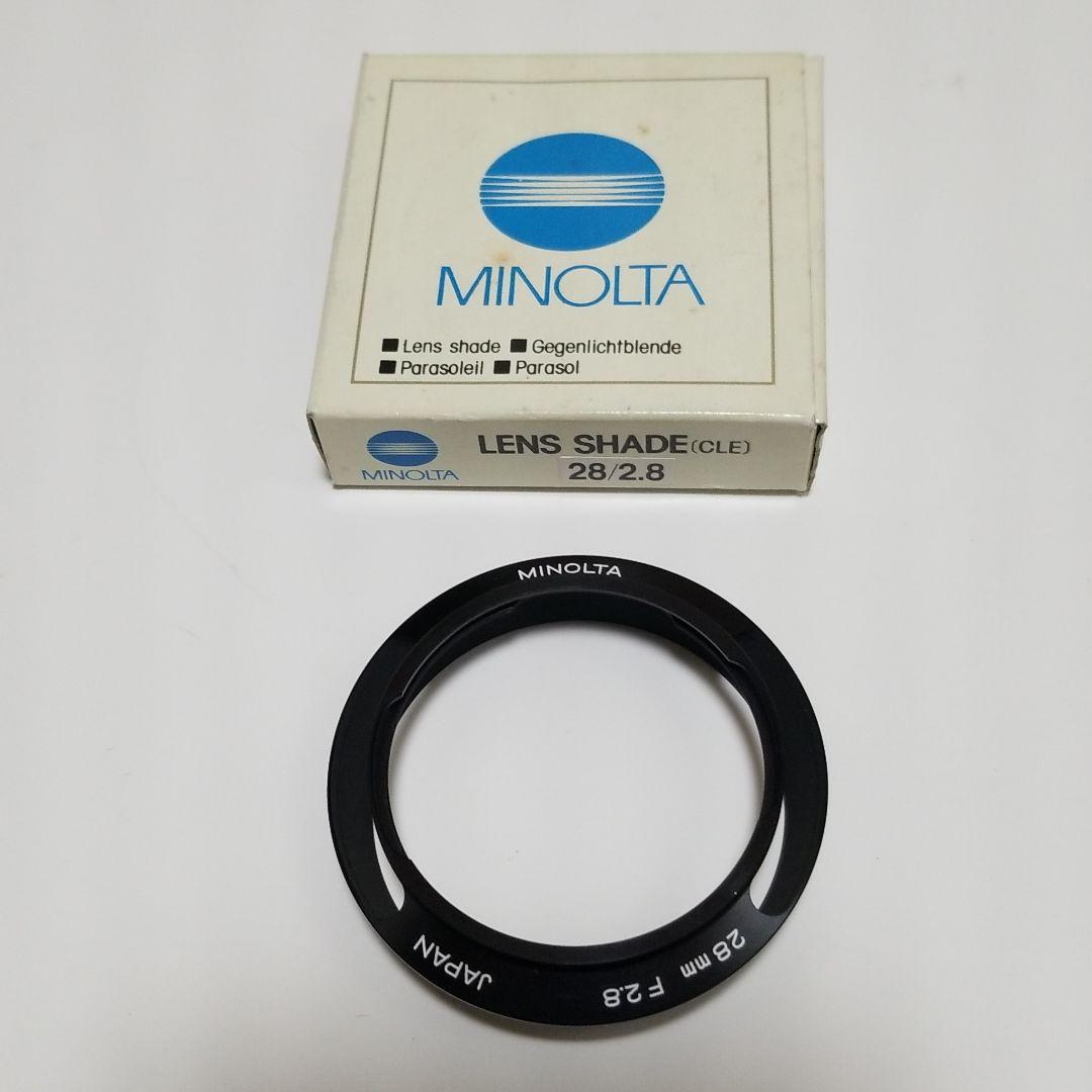 その他 Minolta Lens shade cle 28/2.8