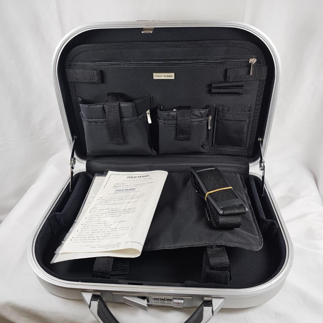 希少 フィリップモリス アルミケース 2WAY 鍵付