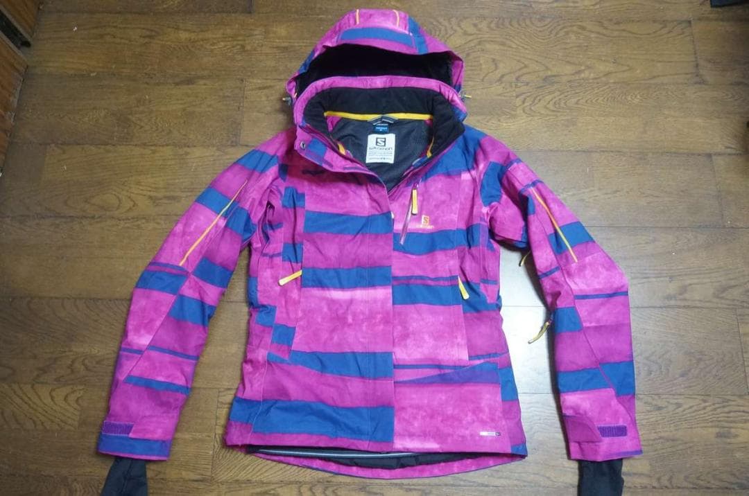 女性用 SALOMON サロモン スキーウエア ジャケット S 美品