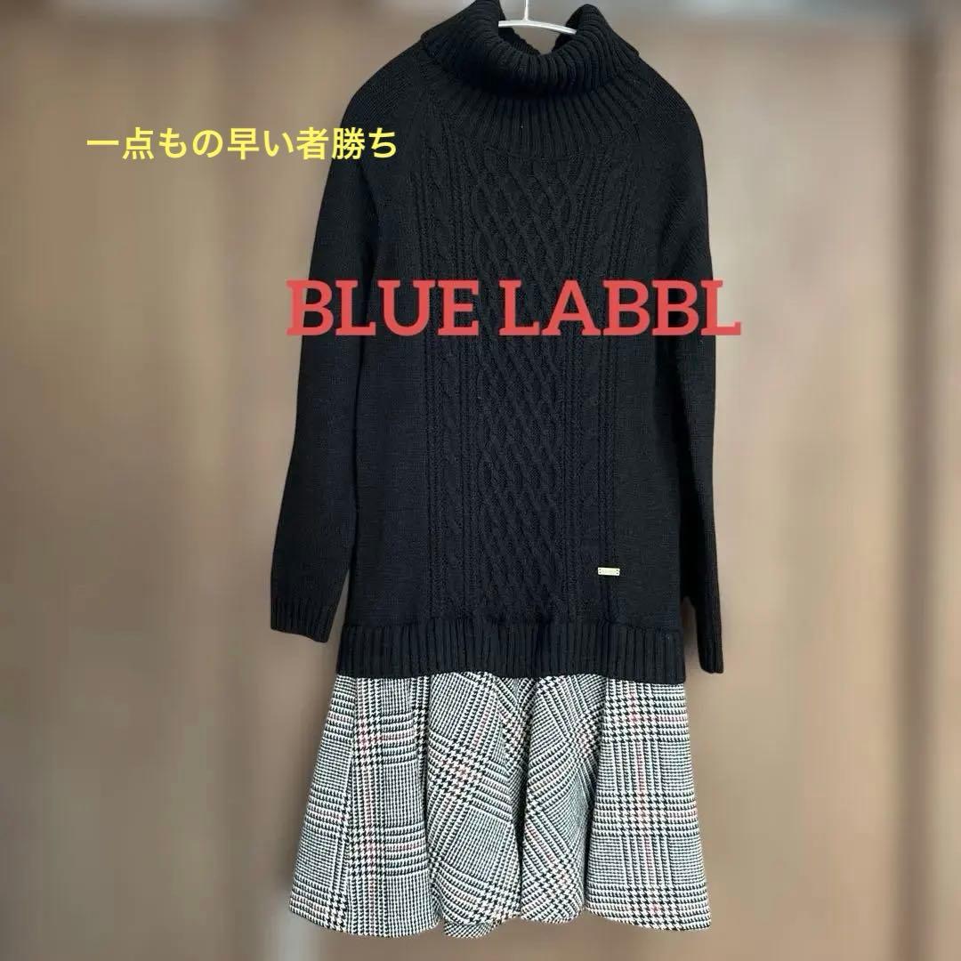 BLUE LABEL CRESTBRIDGE ニットワンピース