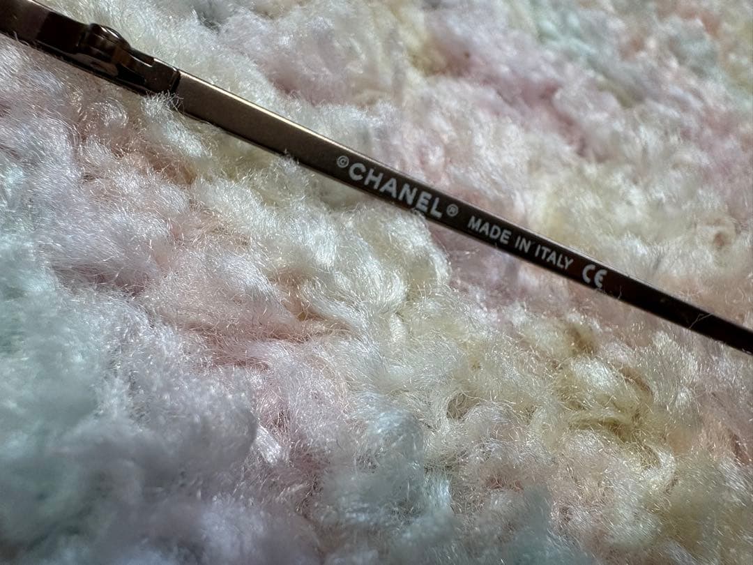 美品✨️【CHANEL】リムレス サングラス 4002 ココマーク 中古