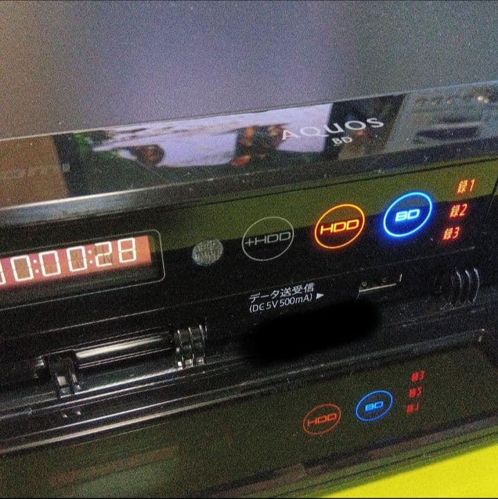 SHARP AQUOSブルーレイBD-T1800　HDD3TB増量第8弾