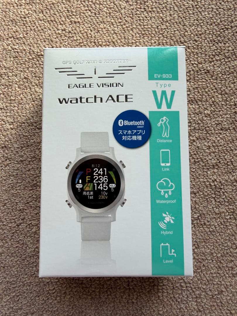 EAGLE VISION watch ACE EV-933 ホワイト中古美品