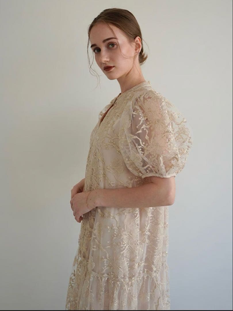 【Acka】 puffy ocasion dress